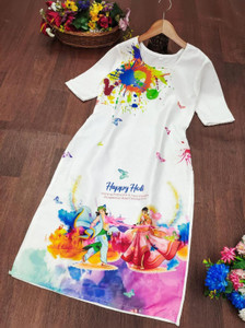 Shree Enterprise Women Printed A-line Kurta