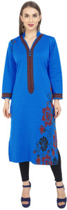 Rosary Women Printed Straight Kurta