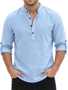 bellstone Men Solid Straight Kurta