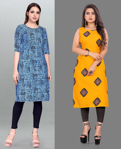 Modli 20 Fashion Women Printed Straight Kurta