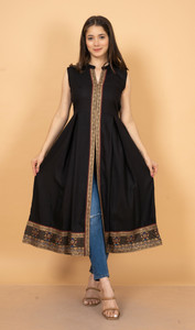 Annsh Apparel Women Printed Frontslit Kurta