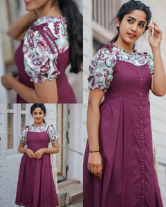 Lazzly Women Printed Flared Kurta