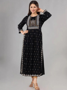 Garima Fashion Women Printed Straight Kurta