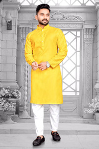 GRIVYA FASHION Men Kurta Pyjama Set