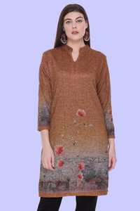 Anmi Womens Kurti Self Design Women A-line Kurta