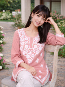 Sidhidata Women Embroidered Straight Kurta
