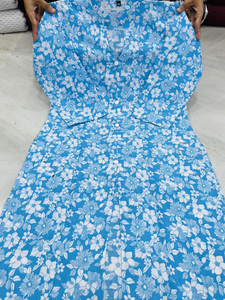AEESHA COLLECTION Women Printed, Floral Print Frontslit Kurta