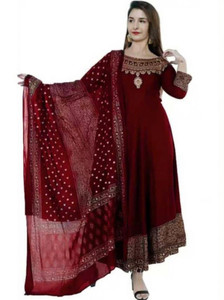 aerotick Women Printed Anarkali Kurta