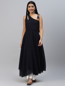 Poshak Hub Women Solid A-line Kurta