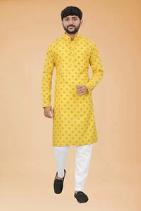 TIGERSNAKE Men Printed Straight Kurta