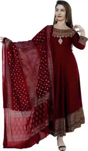 Dimonsher Women Printed Anarkali Kurta