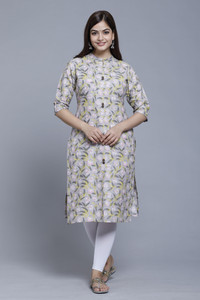 Mahruchi Textile Women Block Print Straight Kurta