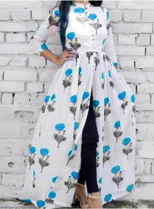 KGN Women Printed Gown Kurta
