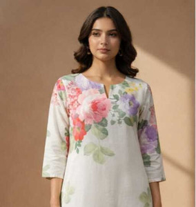 Tretta Women Printed Straight Kurta
