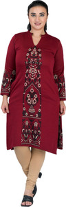 Rosary Women Printed Straight Kurta
