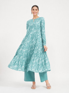 FIORRA Women Paisley Anarkali Kurta