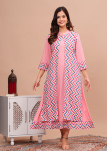 shobhit Women Printed Ethnic Dress Kurta