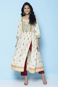 BIBA Women Printed Anarkali Kurta
