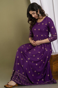 Mialo fashion Women Printed Anarkali Kurta