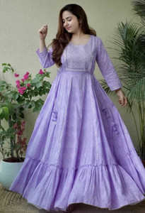 Tanvi enterprises Women Printed Anarkali Kurta