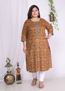 Swasti Women Floral Print Straight Kurta