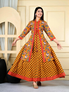 DSS FASHION Women Printed Anarkali Kurta
