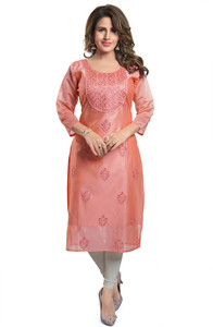 Dream & Dzire Women Embroidered Straight Kurta