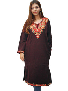 Hauetmoda Women Embroidered Straight Kurta