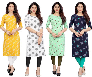 KETAKI FASHION Women Printed Straight Kurta