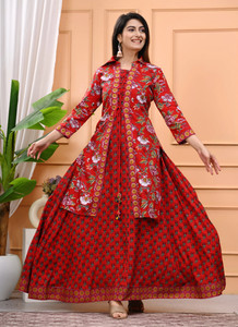 DSS FASHION Women Printed Anarkali Kurta