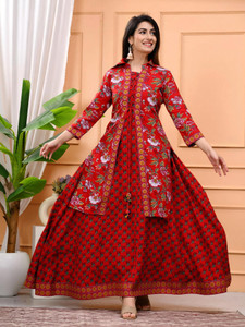 DSS FASHION Women Printed Anarkali Kurta