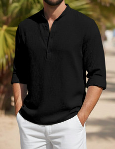 bellstone Men Solid Straight Kurta