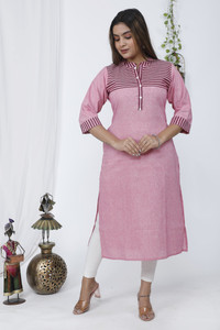 SHRITIKA Women Striped A-line Kurta