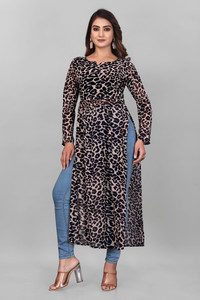 मस्तवेरी महिलाओं के लिए प्रिंटेड A-लाइन कुर्ता