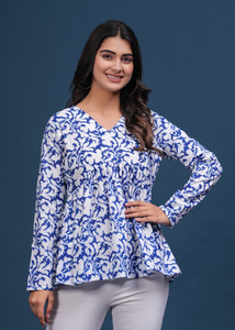 Pingaksh Women Printed Straight Kurta