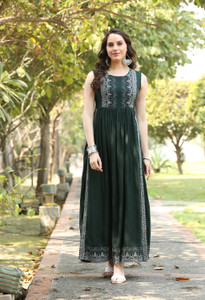 dimonsher Women Printed Flared Kurta
