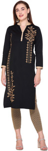 Rosary Women Printed Straight Kurta