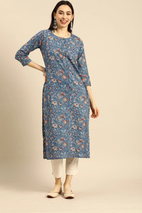 Rajnandini Women Printed Straight Kurta