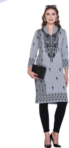 Rosary Women Printed Straight Kurta
