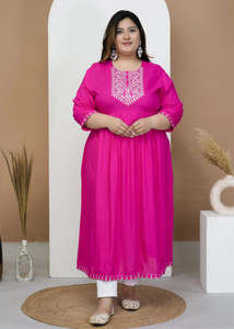 Ananya Fashion Women Embroidered Anarkali Kurta