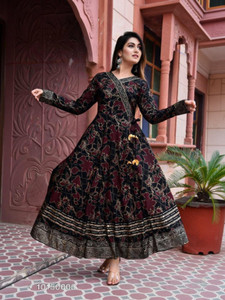 ANUPRIYA CREATION Women Printed Anarkali Kurta