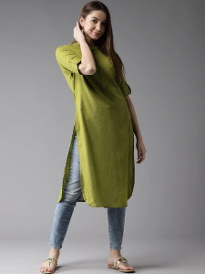 ESPEN Women Solid A-line Kurta