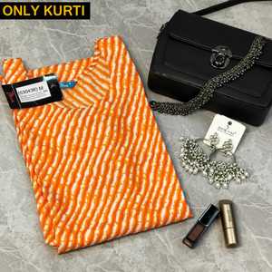 EthnicBasket Women Leheriya, Striped Straight Kurta
