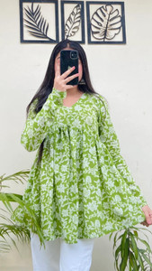 BRAHMASTRA Women Printed Flared Kurta