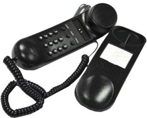 Beetel B-25 B Corded Landline Phone (Black) Corded Landline Phone with Answering Machine