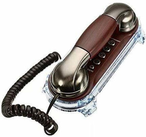 Orrda Ringer LED Indication Corded Landline Telephone - Intercom Receiver Retro Landline Telephone for Office Home Corded Landline Phone