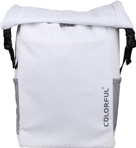 Colorful inch inch Laptop Backpack White Price in India 
