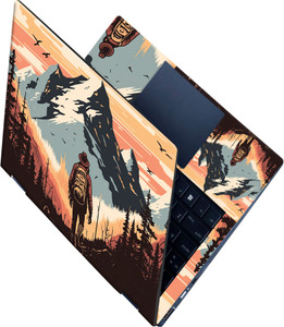 Flipkart SmartBuy _All Panel_Man enjoying outdoor nature Vinyl Laptop Skin Compatible for 15.6 inch