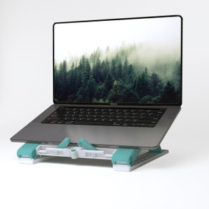 STRIFF FLSB 3-in-1 Laptop Stand for Desk, mobile stand ,tablet stand Plastic Desk Stand Laptop Stand with Adjustable Height Compatible with Universal Laptops