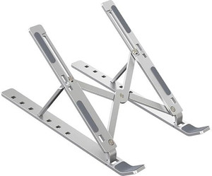 NUCLETRIC Aluminum 6 Adjustable Foldable Portable Laptop Stand Desktop Tablet Stand Laptop Stand